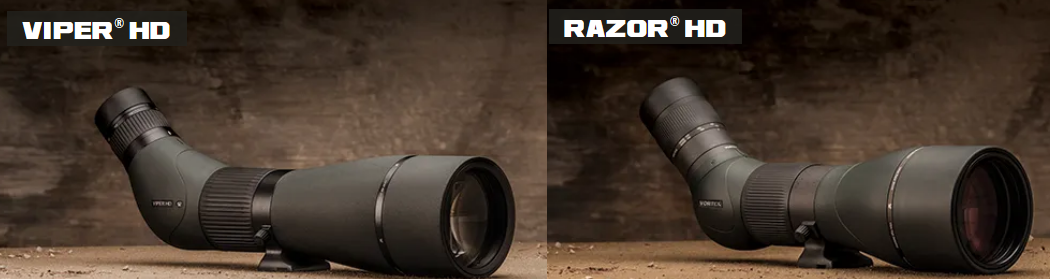 vortex viper spotting scope vs razor